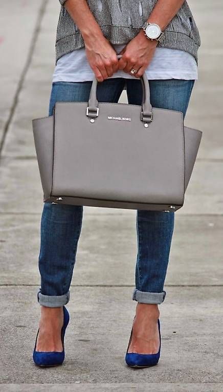 Michael Kors Borse da donna: Michael Kors Ledertasche Selma – Usato da Sargans venduto da jenabek 4