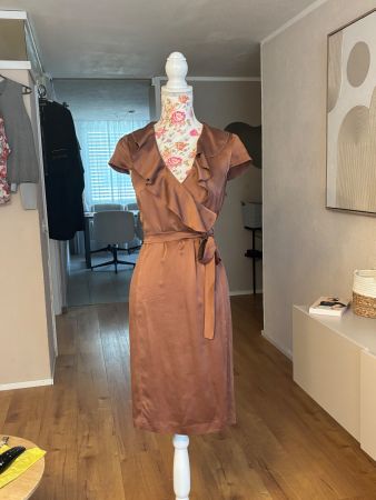 L‘Autre Chose Wickelkleid 100% Seide