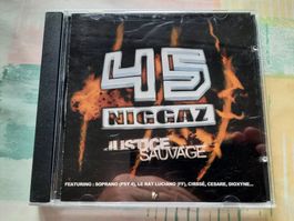 CD 45 Niggaz - Justice Sauvage ( Hip Hop )