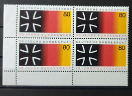 Deutschland-Mi 1266 Viererblock ** (6)