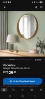 Ikea STOCKHOLM Spiegel Eichenfurnier 80 cm Durchmesser