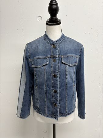 Marc Cain Jeansjacke Grösse N4 40 Jacke denim blau