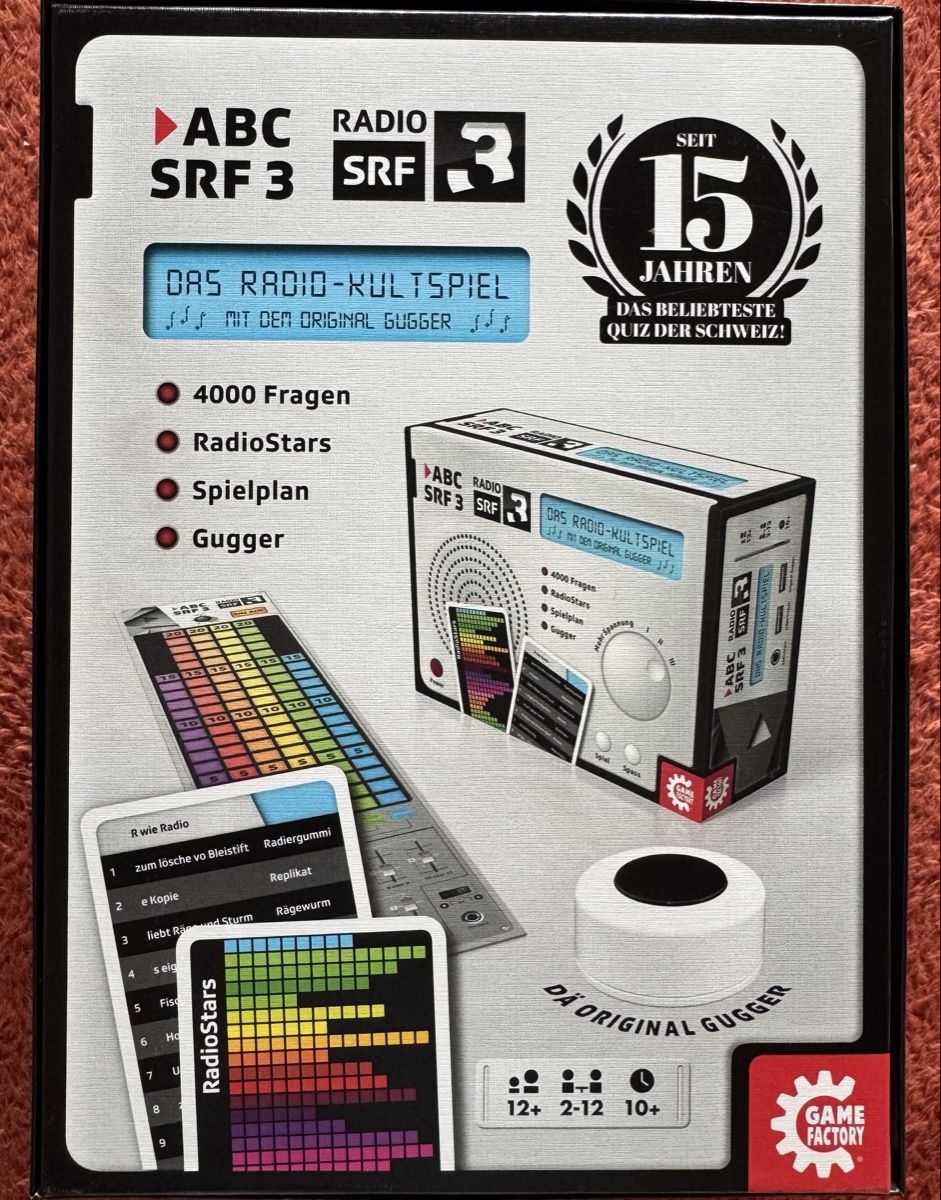ABC SRF 3 Radio-Kultspiel - Das beliebteste Quiz der Schweiz (Neu und