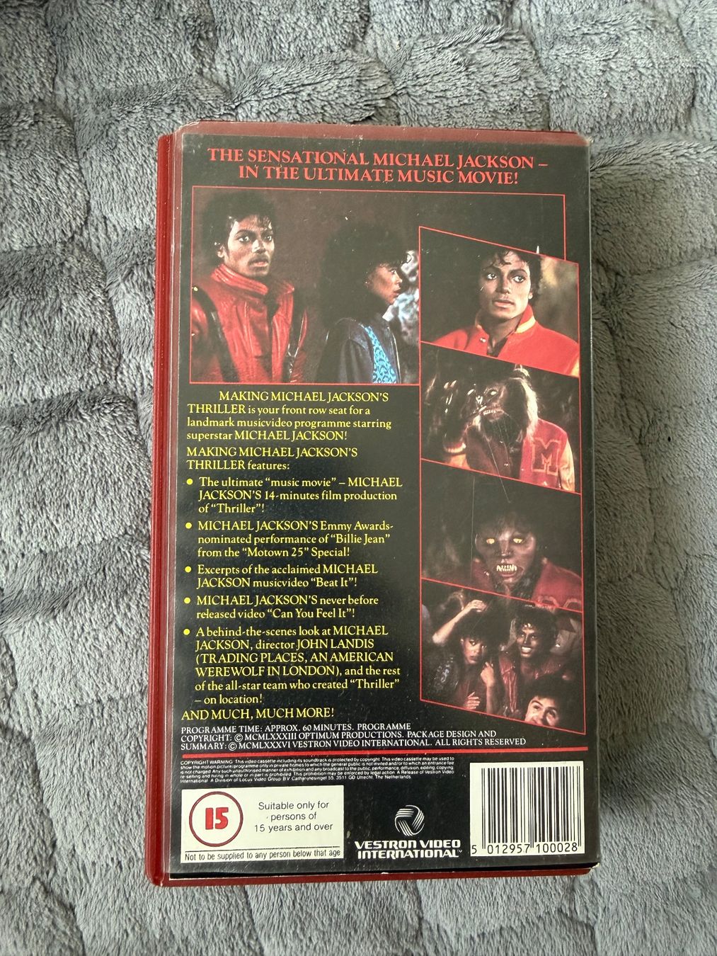 Tutti i VHS: Michael Jackson Thriller VHS  - Édition Spéciale Halloween ! – Usato da Bussigny venduto da fab_sm8c 3