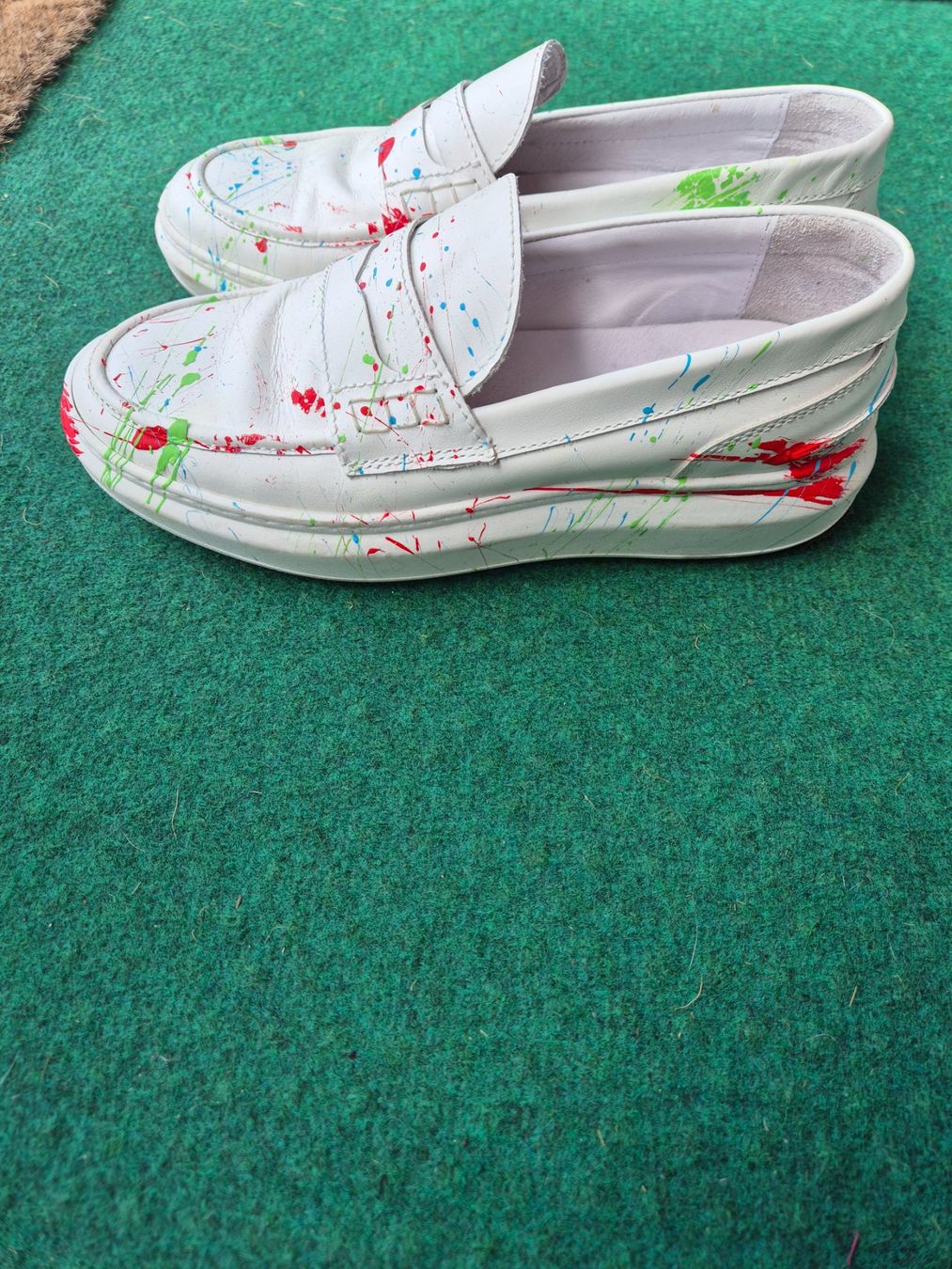 Scarpe da donna: Fast neu Damen Schuhe alles Leder – Usato da Wettingen venduto da mas_8829