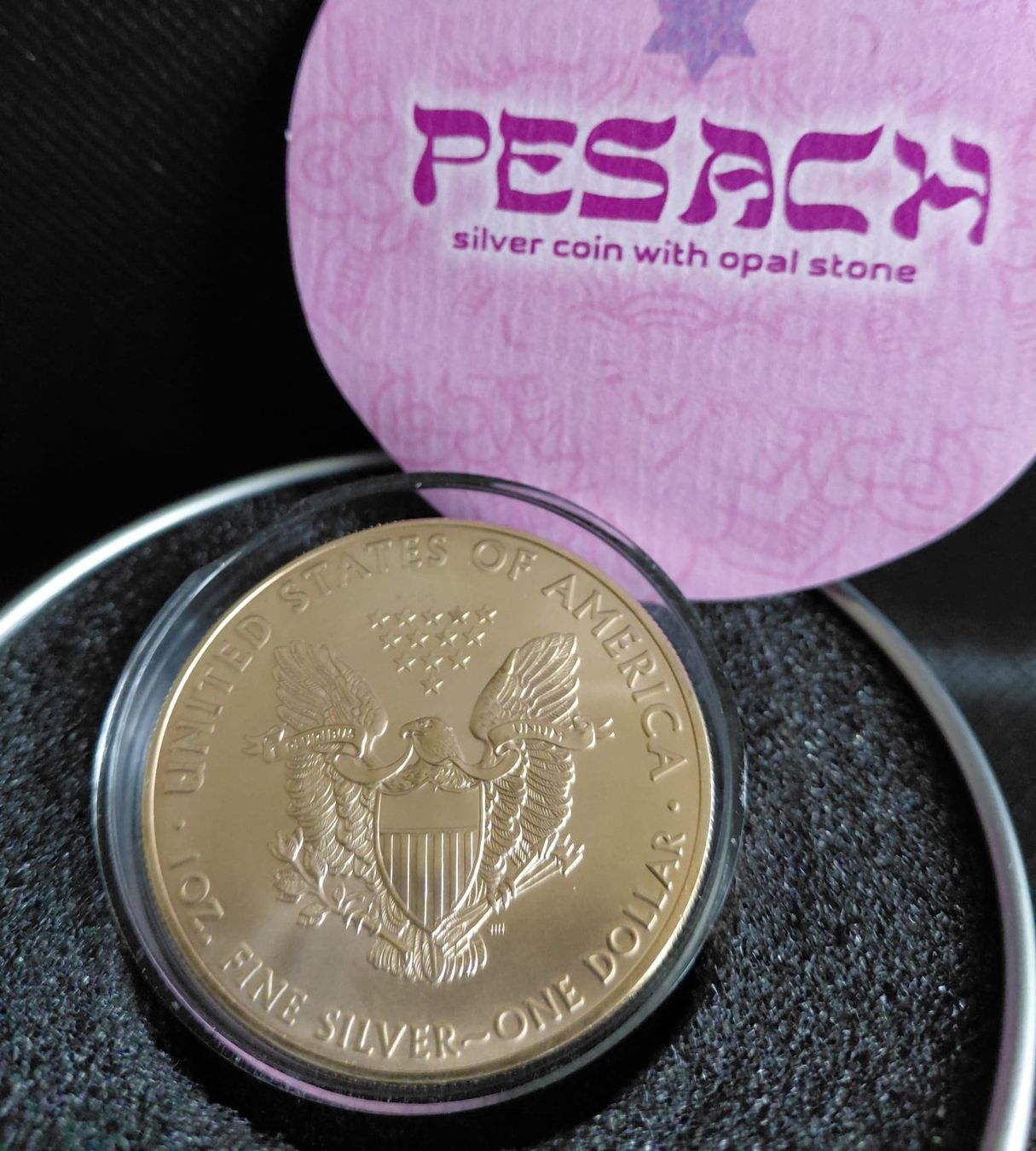 Tutti le monete: 1 OZ Silber American Eagle USA: Auflage: 500Stk – Nuovo e nell'imballaggio originale da Weinfelden venduto da shopping-island 1