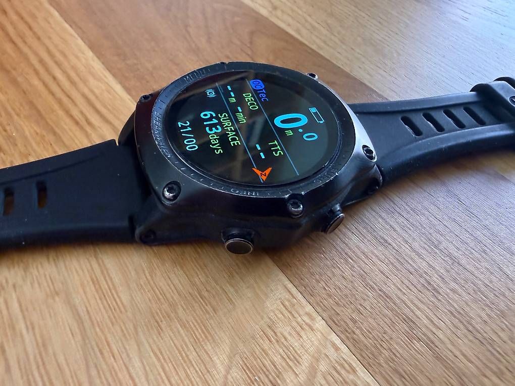 Smartwatch: Tauchcomputer Sherawater Teric – Usato da Düdingen venduto da ChrisSpareShelf 2