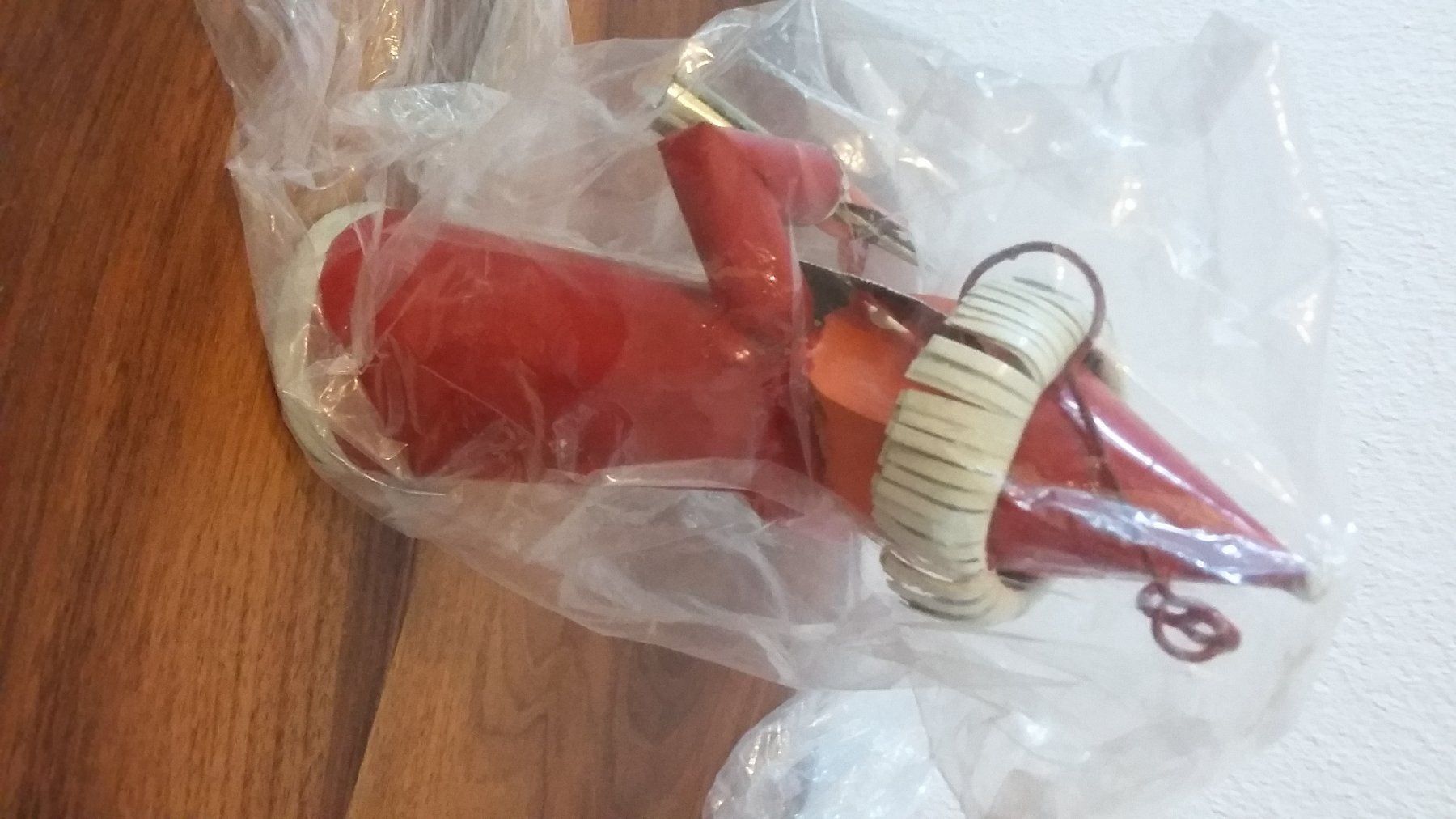 Figuren: Samichlaus. Afrik. Handarbeit – Neu und originalverpackt aus  von  1