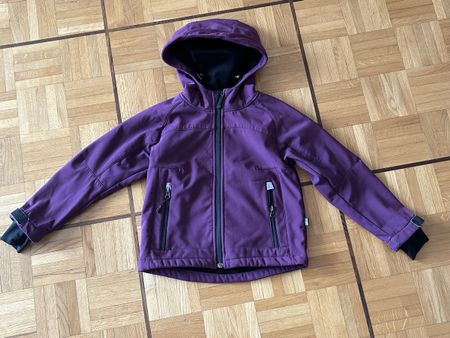 Rukka Kinder Softshell Jacke Grösse 116 bordeaurot