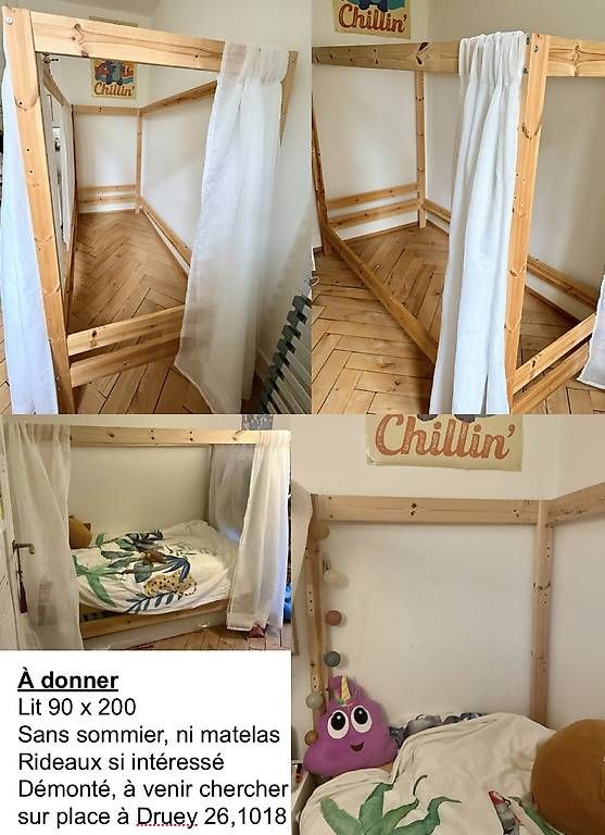 Letti: Lit avec sommier et matelas – Usato da Lausanne venduto da cel_x9lf 2