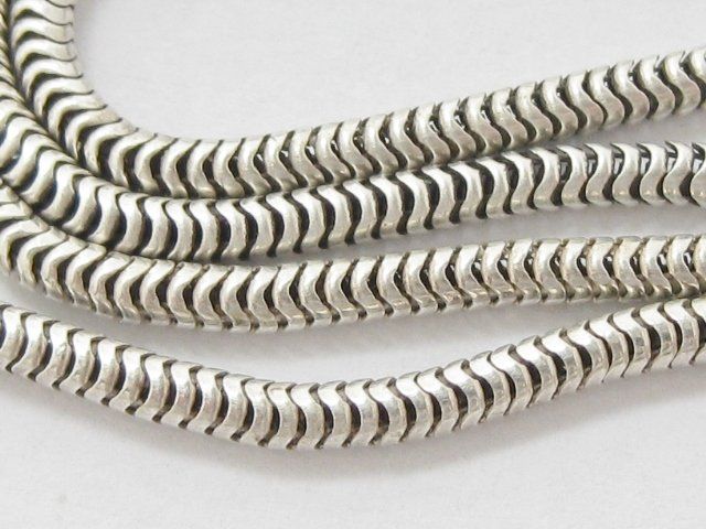 Catenine: Vintage Schlangenkette Kette Collier Silber 925 – Usato da Ermatingen venduto da Decovin 2