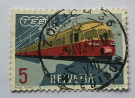 Nr. 385  mit Vollstempel  Zürich