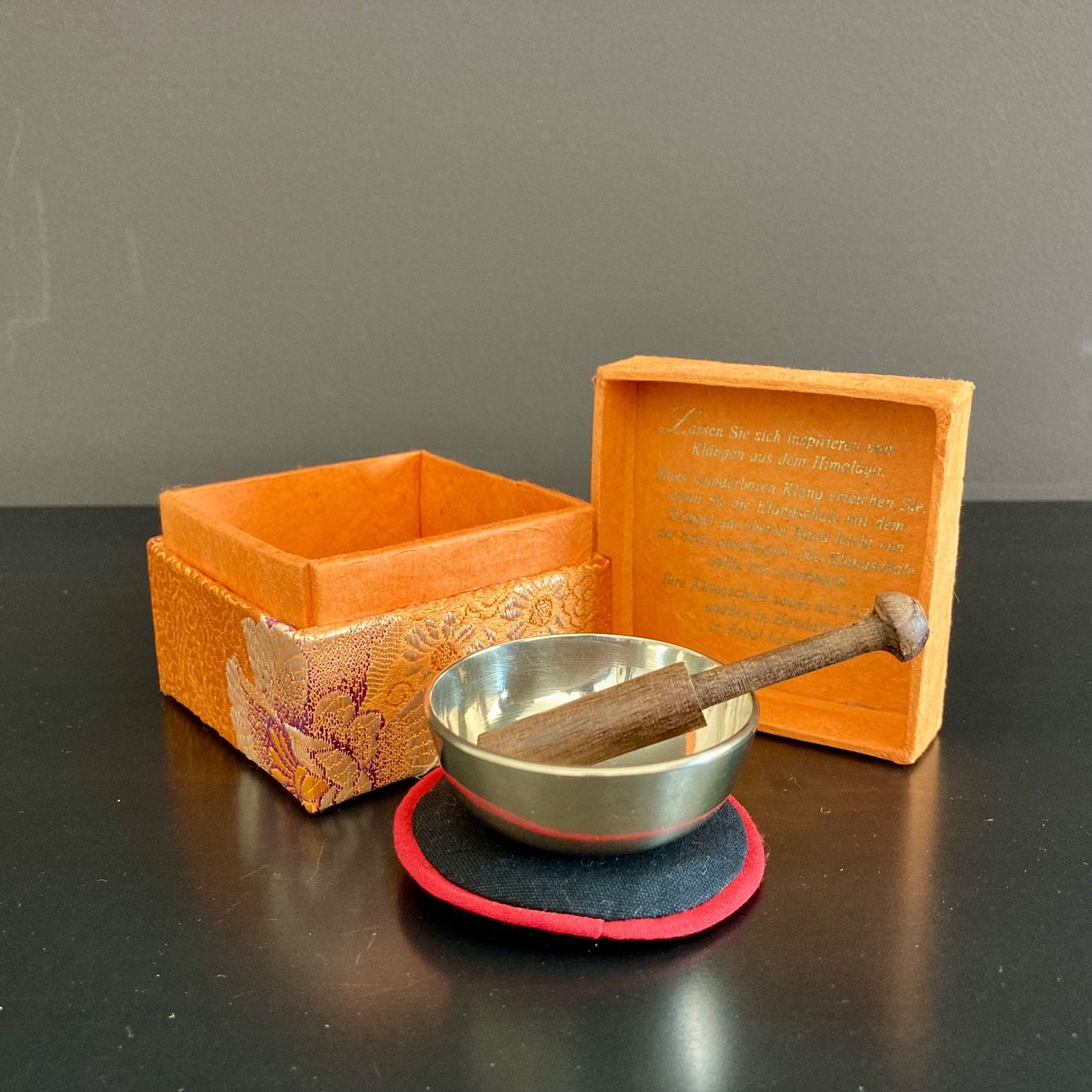 Strumenti musicali: Mini-Klangschale «Blume des Lebens» – Nuovo e nell'imballaggio originale da Aarau venduto da sonantro 2