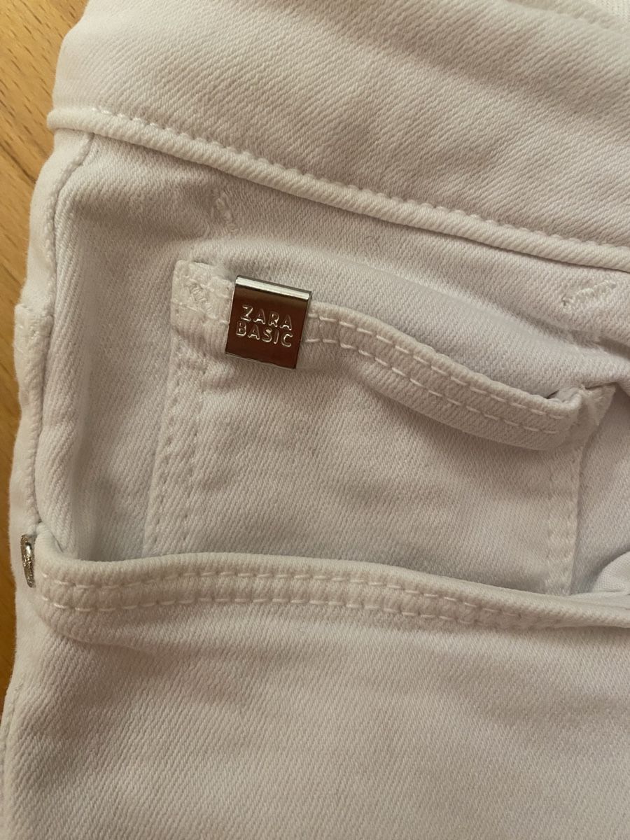 Zara Jeans: Damen Jeans Zara Basic weiss, Grösse 36 – Usato da Bassersdorf venduto da jeh99 3