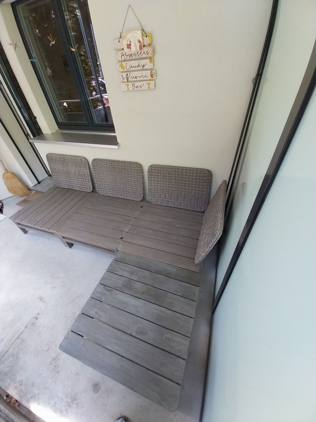 Micasa Sofas: Modulares Gartensofa aus Holz – D'occasion à Bern par tho_7b5z 1