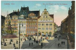 AK Leipzig Markt, Marke abgelöst