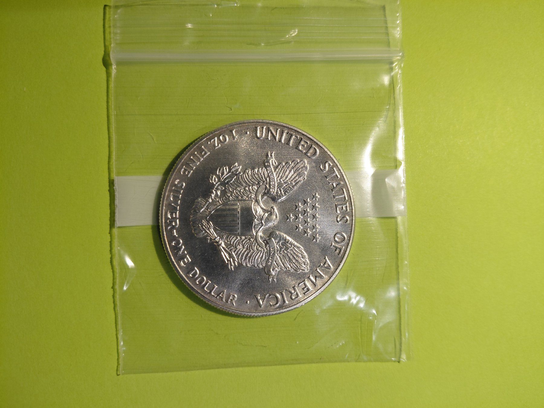 Tutti le monete: 1 Silberdollar American Eagle 1 oz 1986 – Usato da Lütisburg venduto da Huboe 2