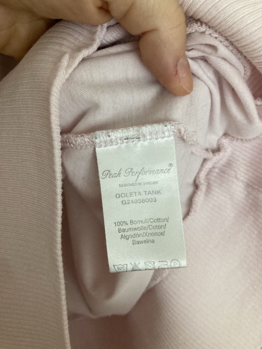 Peak Performance Tops: Peak Performance Tank Top rosa, Gr. S – Gebraucht aus Schlieren von cotopaxi06 4