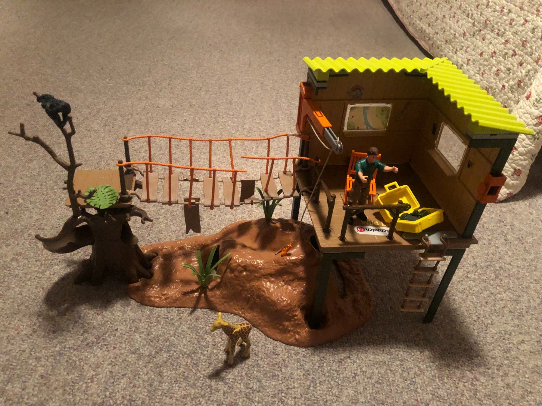 Schleich Giocattoli: Schleich Wild Life Abenteuerstation – Usato da Bassersdorf venduto da sammelfloh