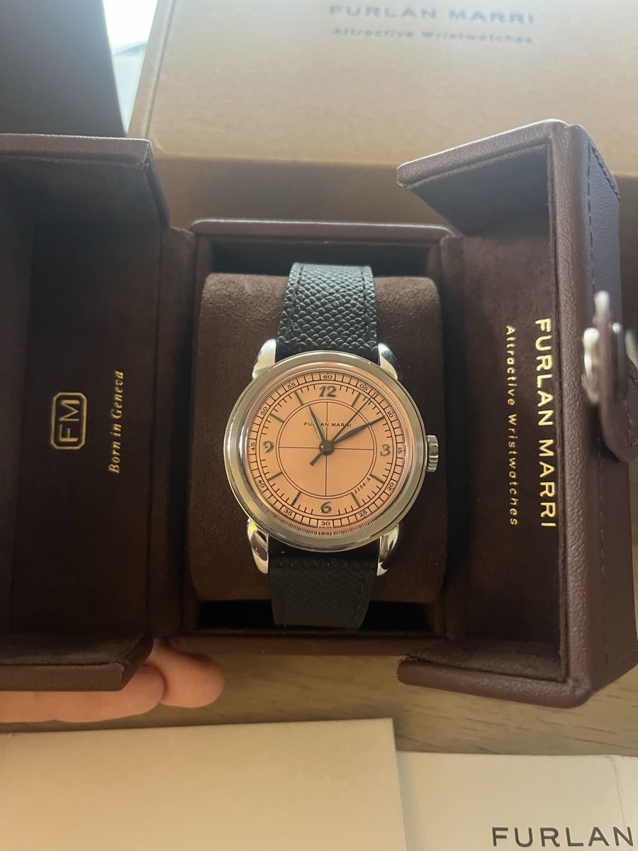 Swiss Montres: Furlan Marri automatic watch salmon dial – Neuf (Voir description) à Genève par moh_9622 2
