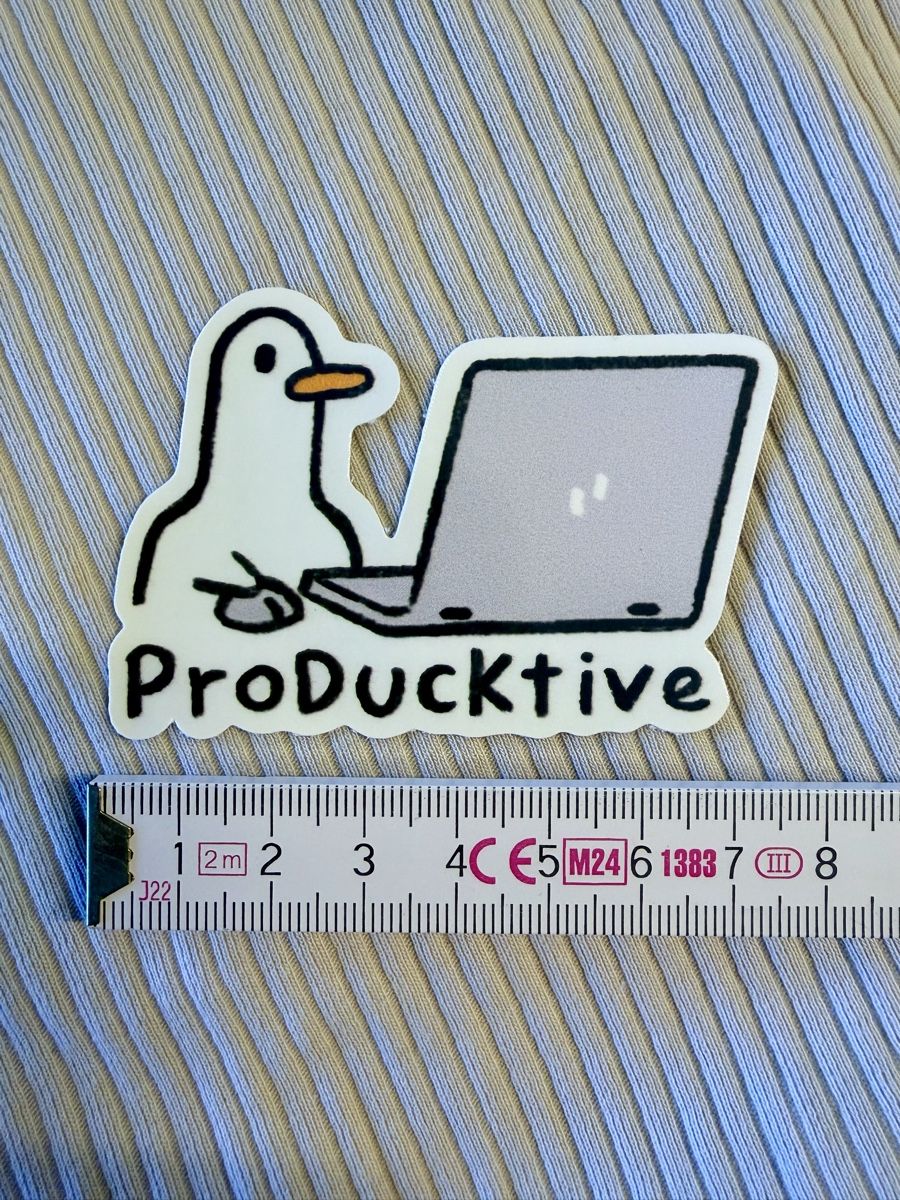 Sticker: Sticker ProDucktive – Nuovo e nell'imballaggio originale da Schaffhausen venduto da sam_8jng 1