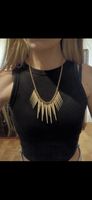 Collier Frauen Spike Gold-Ton guter Zustand