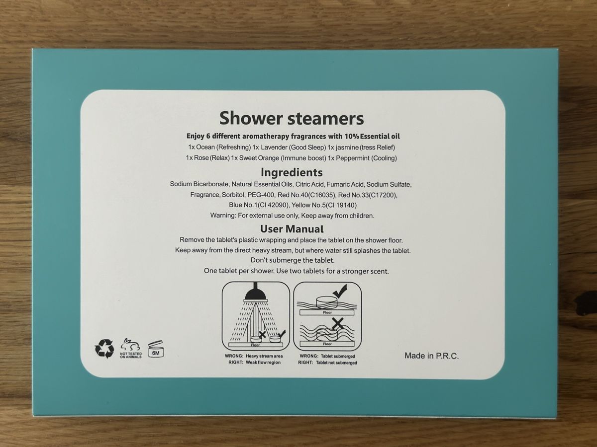Docce: Shower Steamers Duschbomben Geschenk-Set – Nuovo e nell'imballaggio originale da Thun venduto da tulu_1995 2