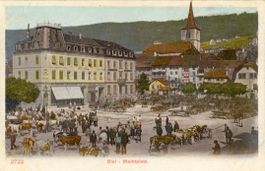 Bienne - Biel   BE  -   Marktplatz