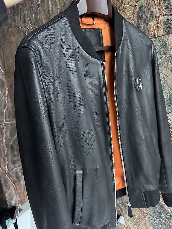 Philipp Plein Jacken: Philipp Plein Ledejacke – Gebraucht aus Zug von dadadel 4