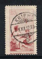 Pro Juventute 1912, Vorläufer I deutsch, gestempelt KRIENS