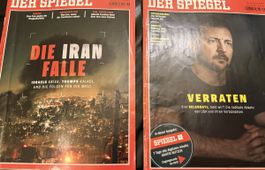 2 Spiegel Zeitschriften/Iran Falle/Selensky verraten/2025
