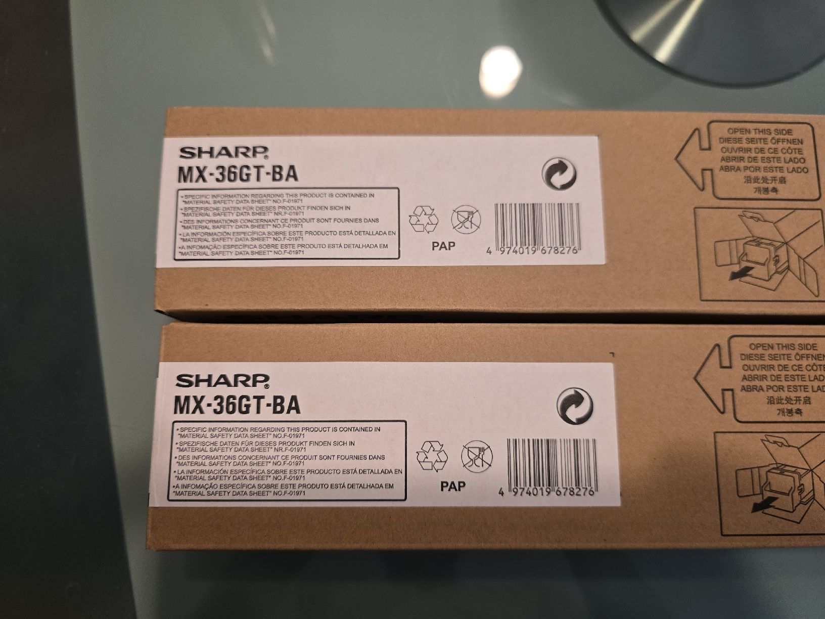 Sharp Cartouches & Toner: SHARP MX-36GT-BA Toner neu – Neuf avec emballage d'origine à Berikon par Airxonic 2