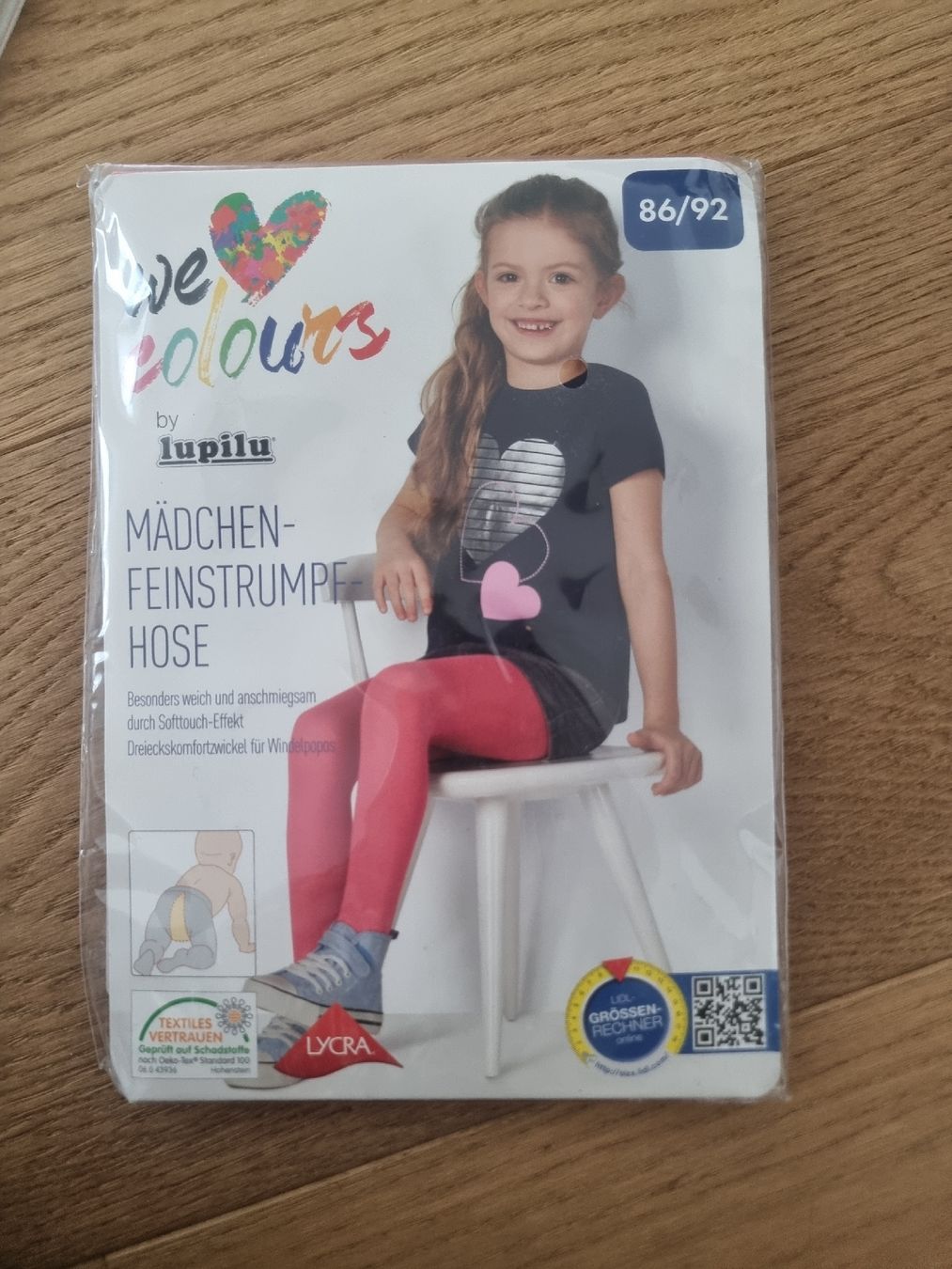 Calze & Collant: Feinstrumpfhose, Gr. 86/92, neu & originalverpackt – Nuovo e nell'imballaggio originale da Buttikon SZ venduto da Limo180