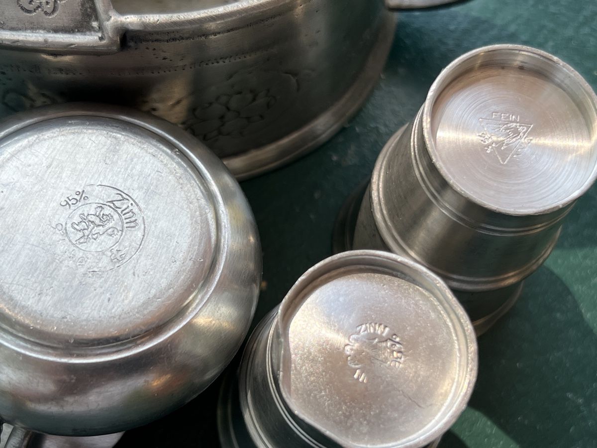 Services de table: Diverses aus Zinn – D'occasion à Urdorf par Glouis 4