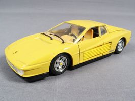 BURAGO Ferrari Testarossa (1984) Skala 1/24