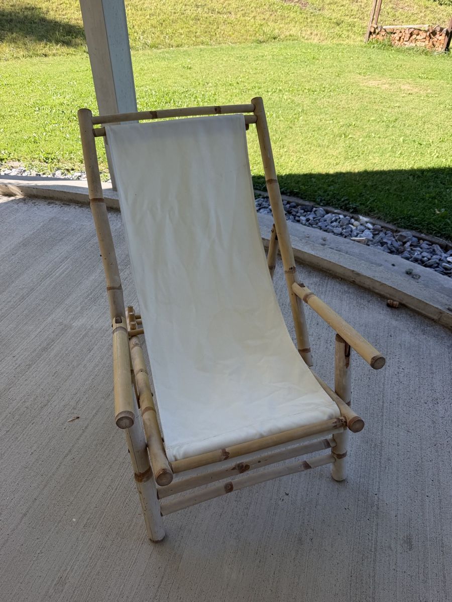 Chaises longues: Bambus Liegestuhl / Relaxstuhl – D'occasion à Heiden par son_jw7v