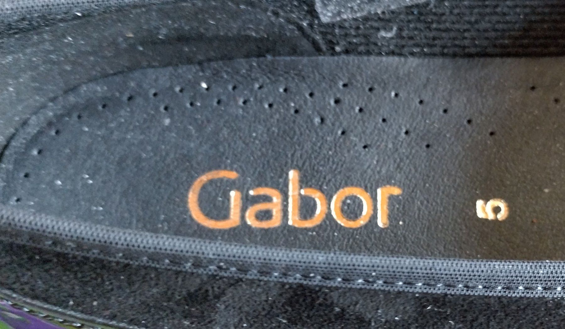 Gabor Scarpe da donna: Ballerina schwarz Ledermix Gr. 38 – Usato da Zug venduto da Maari-Liis 2