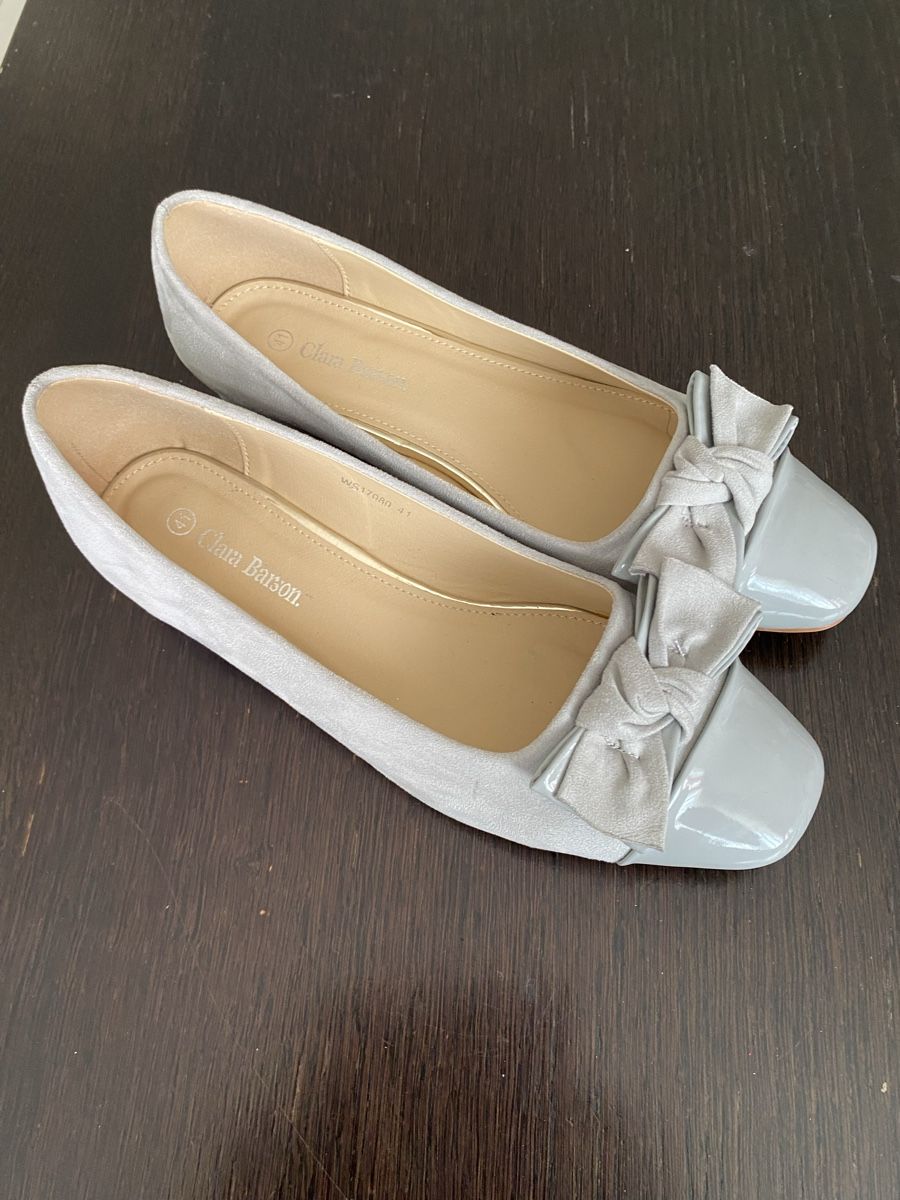 Scarpe da donna: Neu Clara Barson Ballerinas Grau Gr. 41 – Nuovo e nell'imballaggio originale da Kreuzlingen venduto da Lukma64