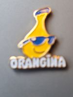 Pin Orangina Logo Motiv Metall gebraucht
