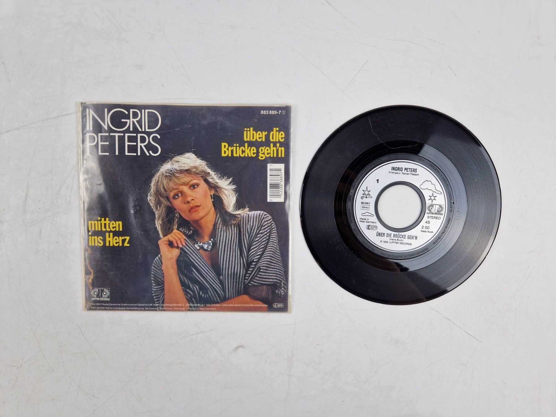Dischi in vinile: Ingrid Peters (1 Singel) – Usato da Muhen venduto da Restwert_Muhen 1