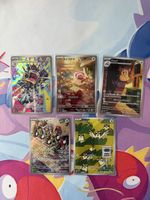 Pokémon Art Rare Karten Set – 5 Karten – Top Zustand