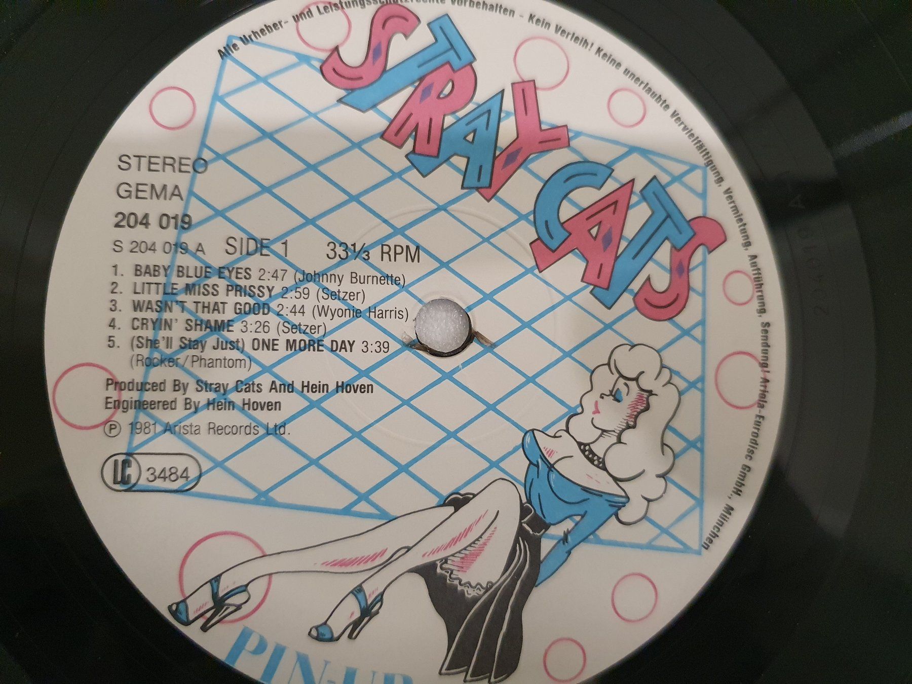 Dischi in vinile: Stray Cats – Gonna Ball – Usato da Uster venduto da Vinyl-Leidenschaft 3