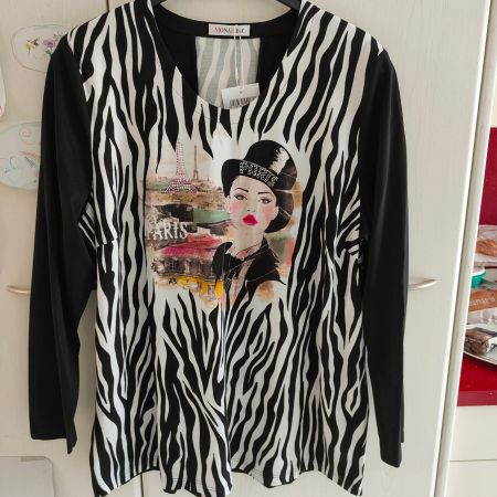 Extravagantes Shirt von Mona Lisa Gr. 48 Fr. 39.-
