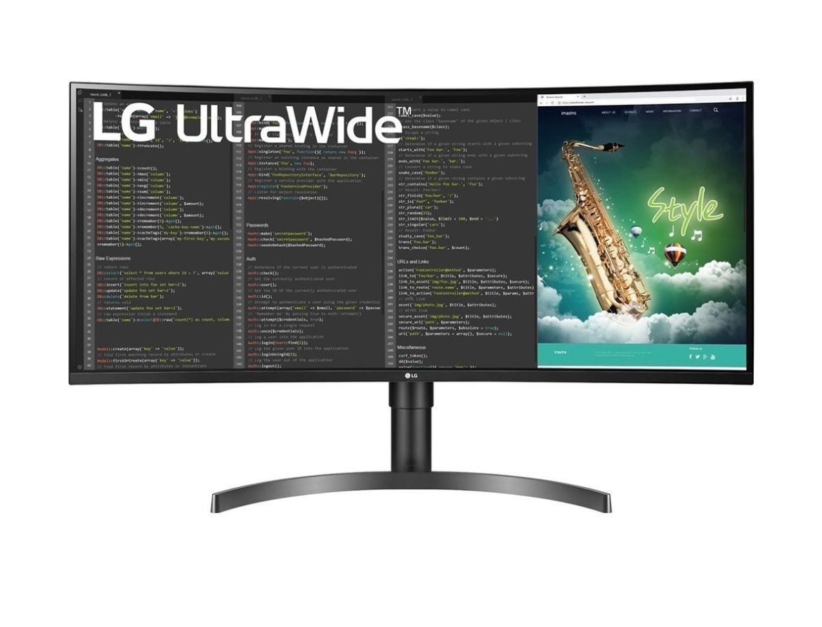 LG Ecrans: LG 35WN75C-B Widescreen Curved – D'occasion à Uster par rephyK