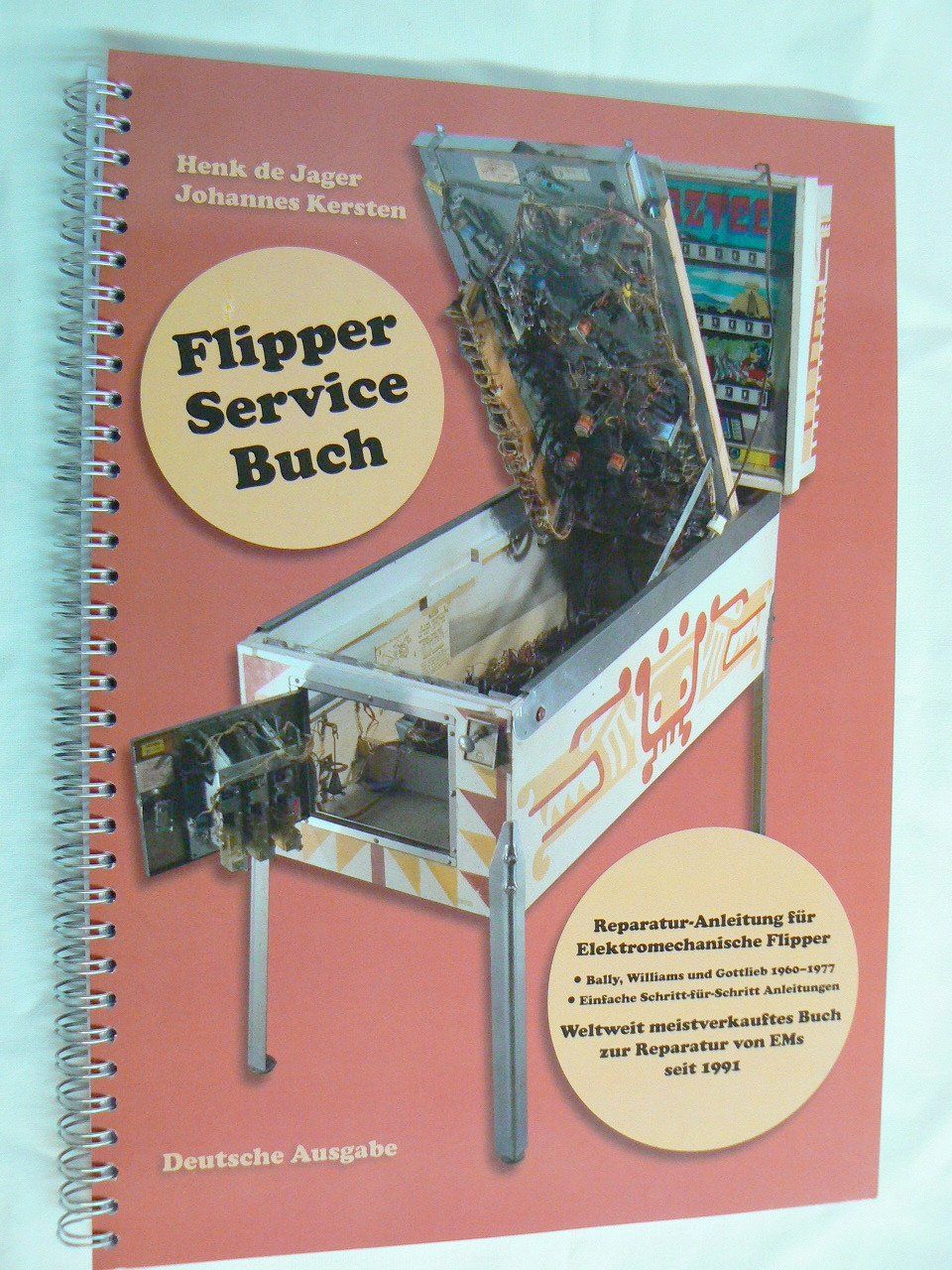 Flipper: FLIPPER Service Buch – Nuovo e nell'imballaggio originale da Oberlunkhofen venduto da Paco1