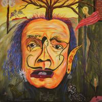 Grosses Gemälde: El mayor (Dalí)