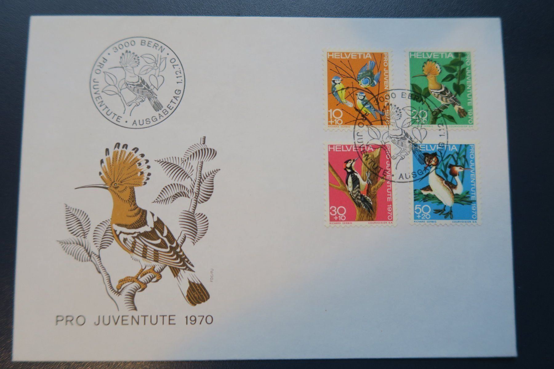 Tutti i francobolli: Pro Juventute FDC 1970 , 1972 und 1982 – Usato da Altdorf UR venduto da boardsofcanada 2