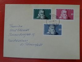 1948, W29+W30 (AUSSCHNITTE) mit 281 von NEUHAUSEN Kat: 200.-