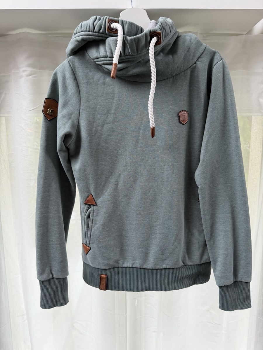 Naketano Maglioni & Felpe: Naketano Kapuzenpullover, Graumeliert, Grösse M, Top! – Nuovo (secondo la descrizione) da Bannwil venduto da Anoia 2
