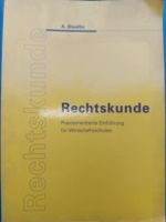 Betriebskunde und Rechtskunde Lehrbuch guter Zustand 06/07